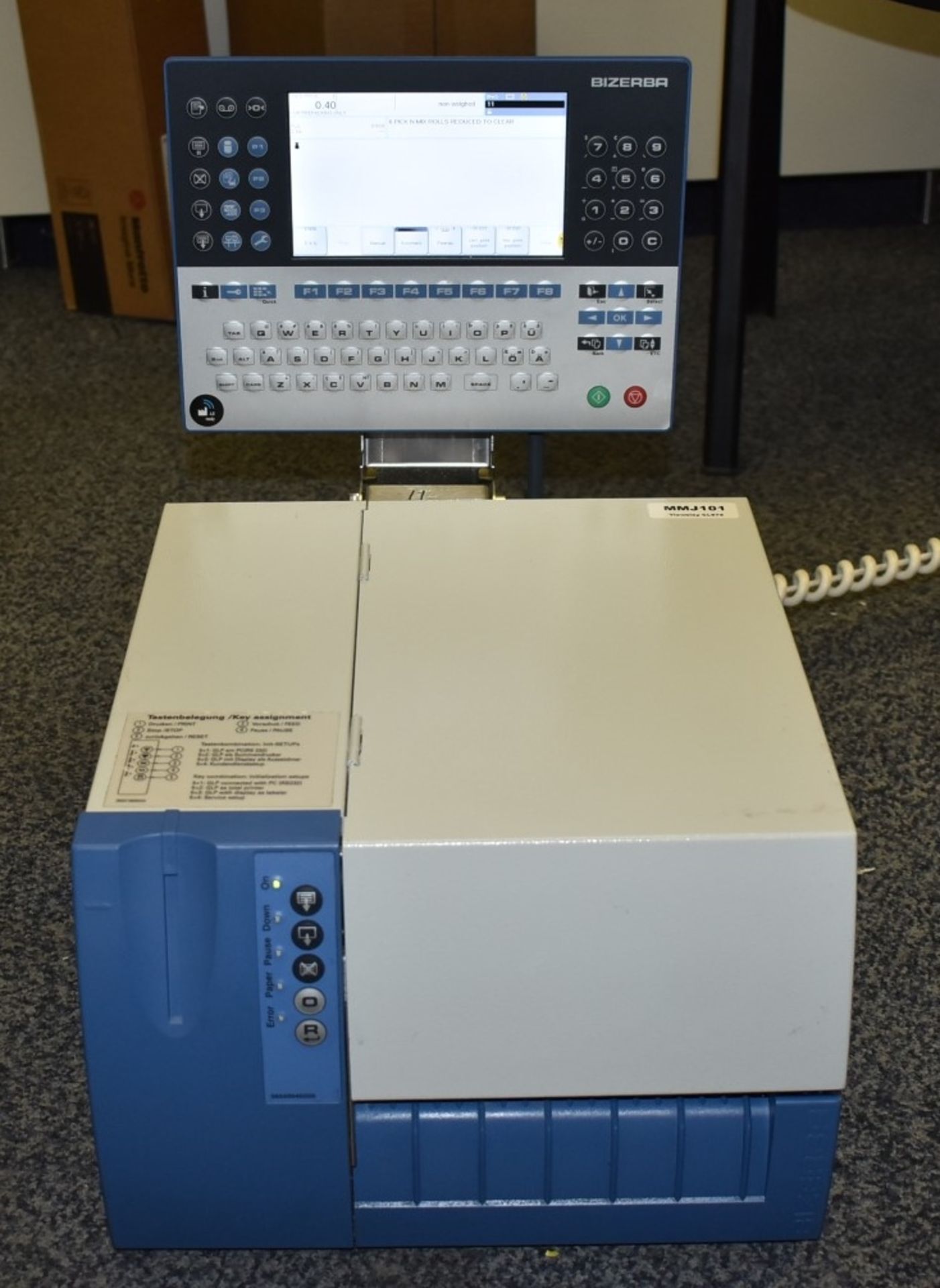 1 x Bizerba Industrial Label Printer GLPmaxx 160 With Colour Screen - Recently Removed From a - Image 2 of 15