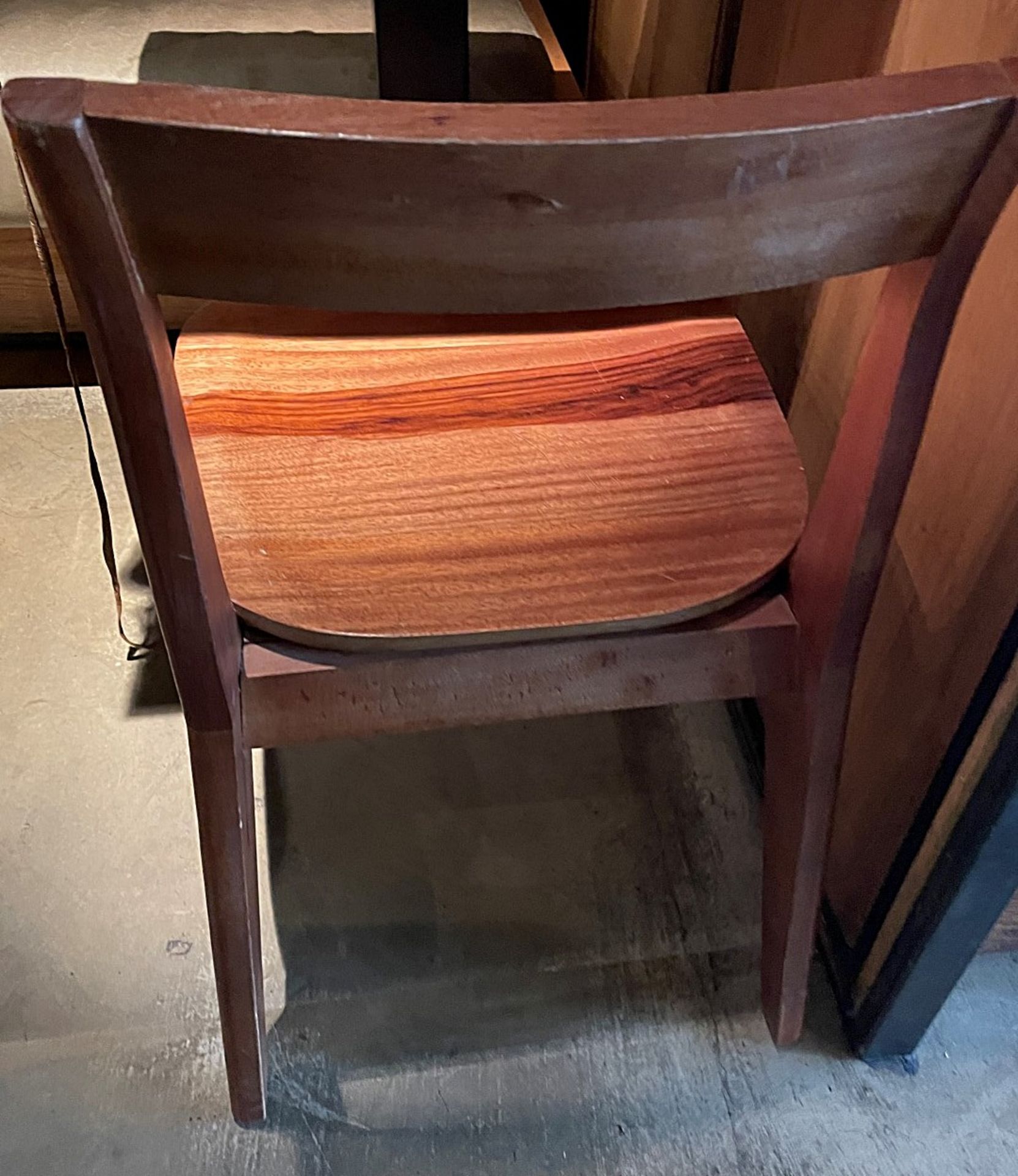 12 x Solid Wood Bistro Bar Dining Chairs - Ref: MAN141 - CL677 - Location: London W1F - Image 14 of 14