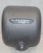 1 x Xlerator Eco-Excel Graphite Die-Cast Aluminium Low Energy Automatic Hand Dryer - 230v - 500w -