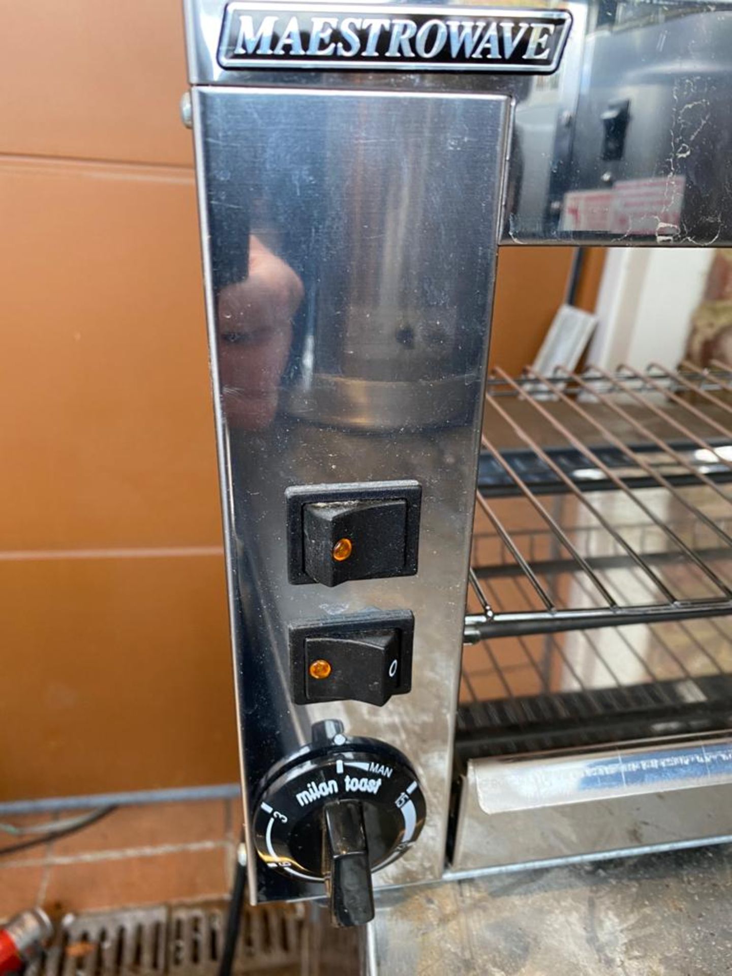 1 x Maestrowave Milan Toaster With Stainless Steel Finish - CL667 - Location: Brighton, Sussex, - Image 3 of 3