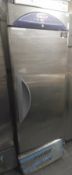 1 x Williams Commercial Slim Single Door Stainless Steel Freezer (LZ12 R1) - 1 Phase - Ref: MAN121