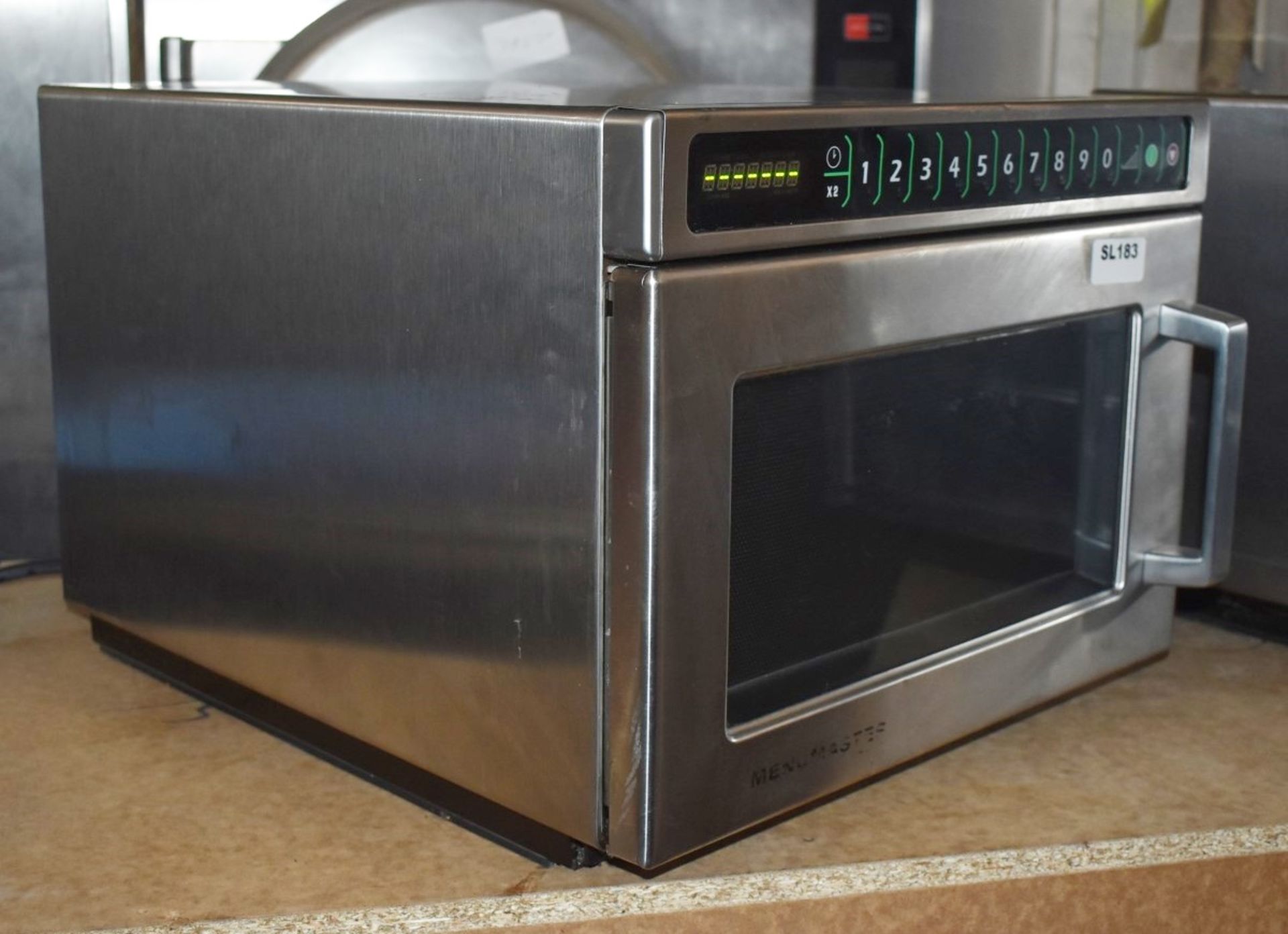 1 x Menumaster Commercial Microwave Oven - Model DEC14E2U - 1.4kW, 13A, 17Ltr - Recently Removed - Image 11 of 14