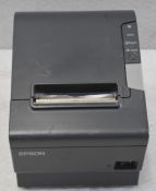 1 x Epson TM-T88IV Receipt Printer - Recently Removed From A Commercial Restaurant Environment -