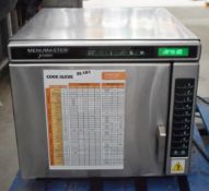 1 x Menumaster Jetwave JET514U High Speed Combination Microwave Oven - RRP £2,400 - Manufacture