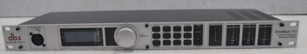 1 x DBX Driverack PA+ Loudspeaker Management System - Recently Removed From A Commercial