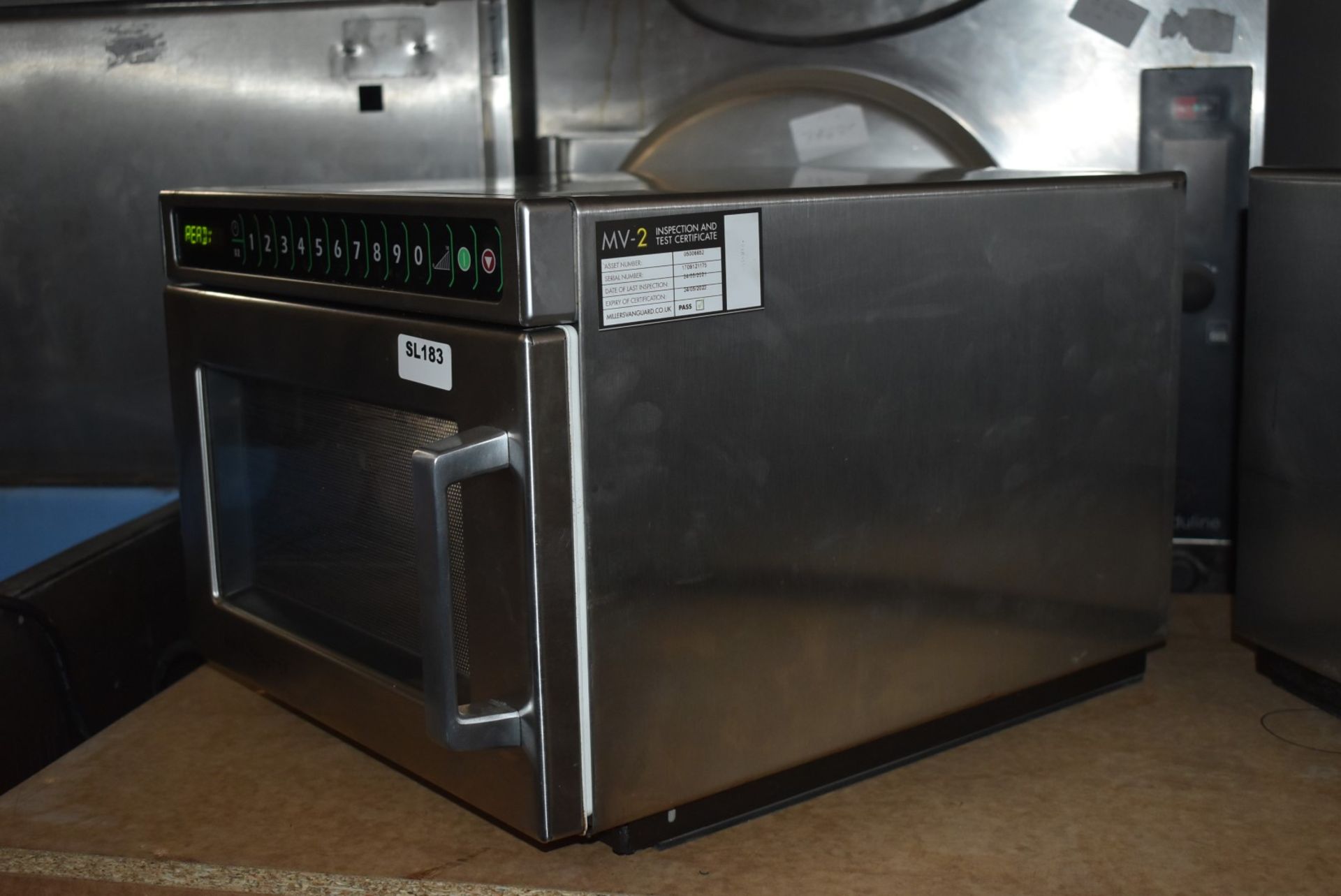 1 x Menumaster Commercial Microwave Oven - Model DEC14E2U - 1.4kW, 13A, 17Ltr - Recently Removed - Image 14 of 14