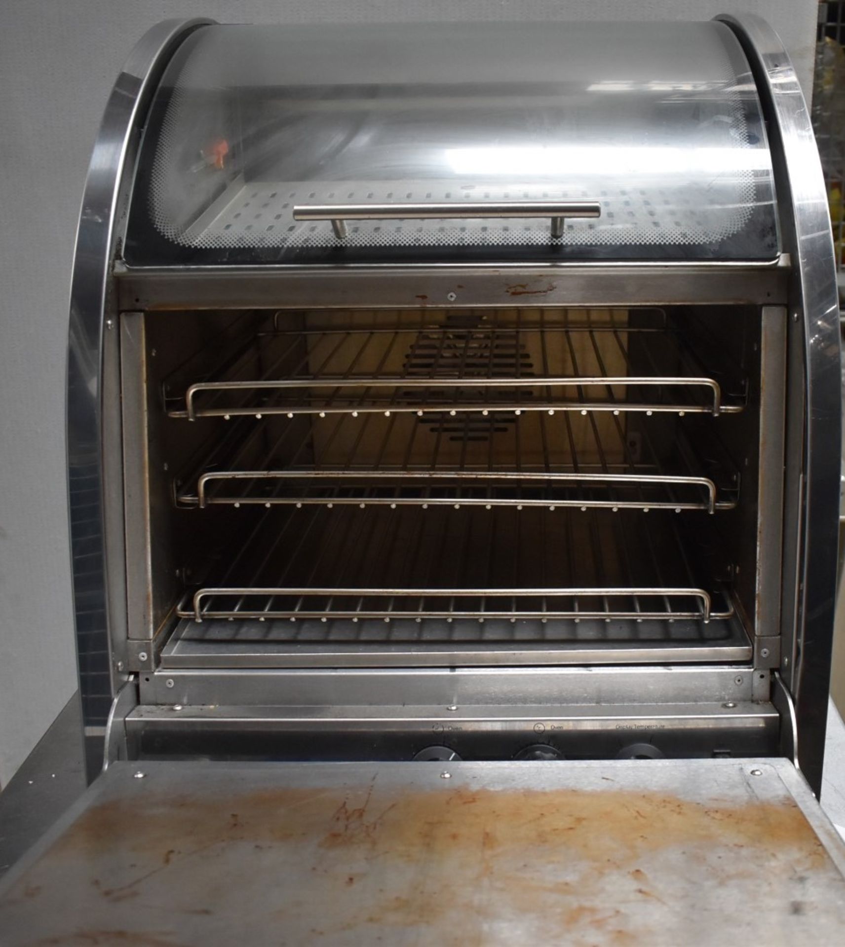 1 x Countertop Oven With Food Warmer Display - Dimensions: H63 x W55 x D56 cms - Recently Removed - Image 9 of 14