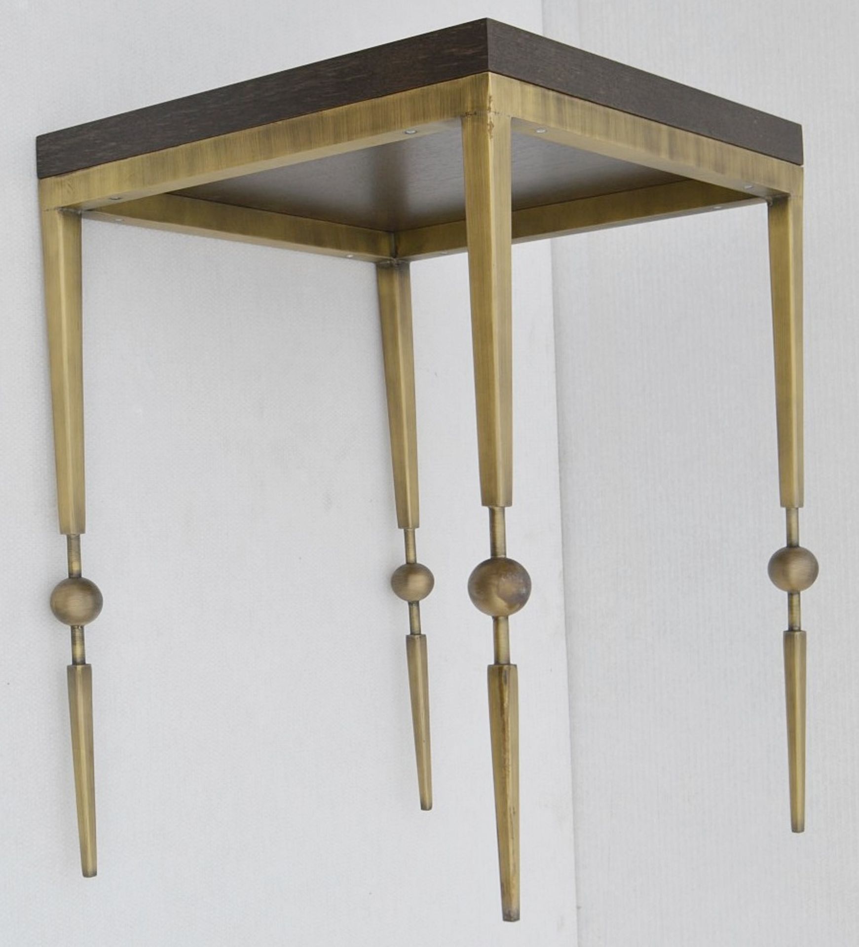 1 x JUSTIN VAN BREDA 'Sphere' Designer Occasional Table - Dimensions: H70 x W52 x D52cm - Ref: - Image 4 of 7