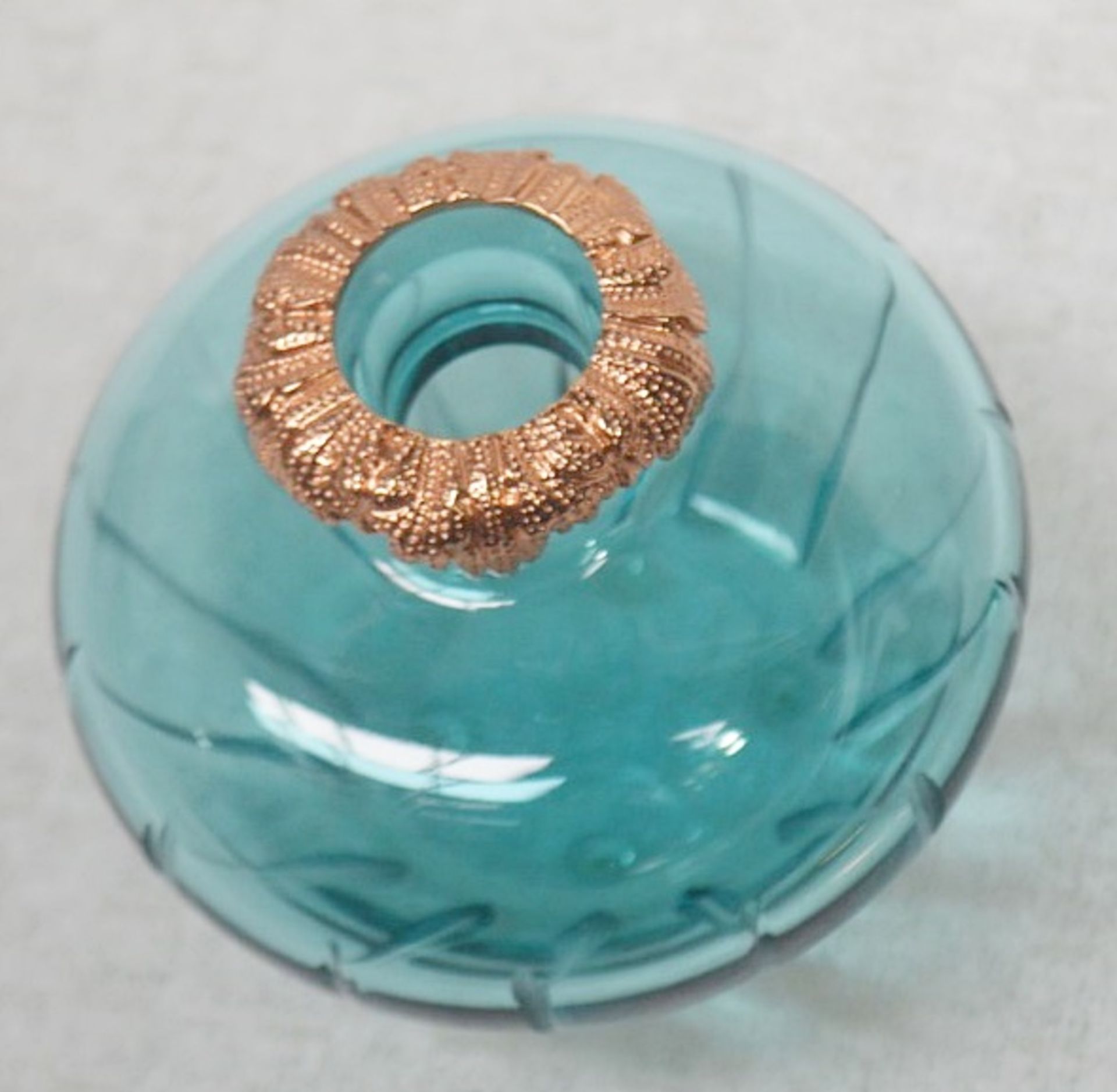 1 x BALDI 'Home Jewels' Italian Hand-crafted Artisan Ottanio Crystal Perfume Bottle & Stick - - Image 4 of 6