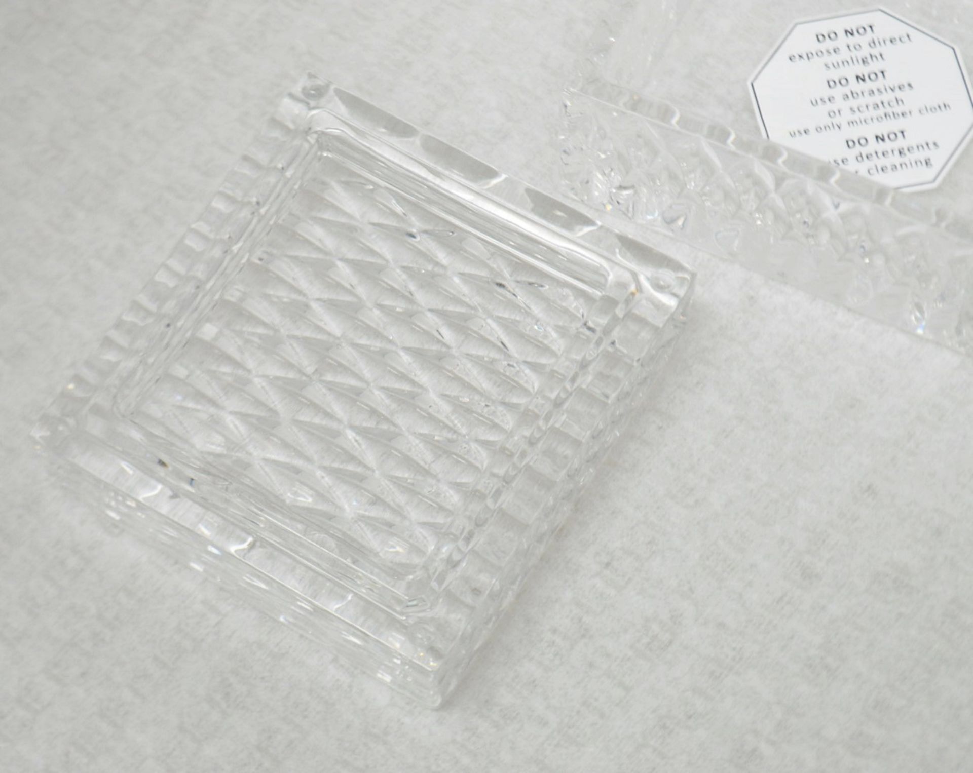 1 x BALDI 'Home Jewels' Italian Hand-crafted Artisan Clear Diamond Crystal Perfume Box, With A - Image 3 of 5