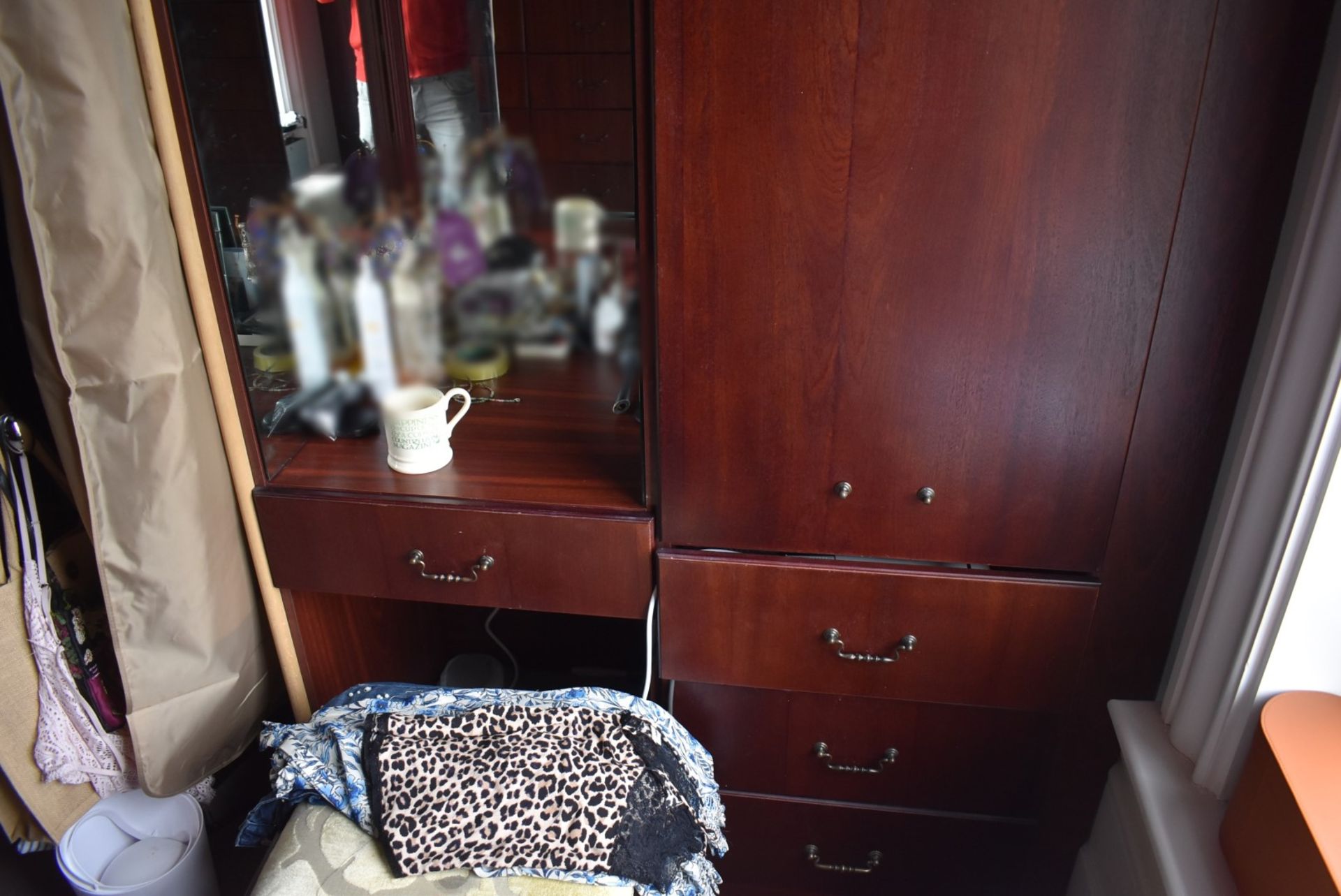 Selection of Mahogany Walk-In Wardrobe Units With Drawer Units and Dresser - NO VAT! - Image 18 of 24