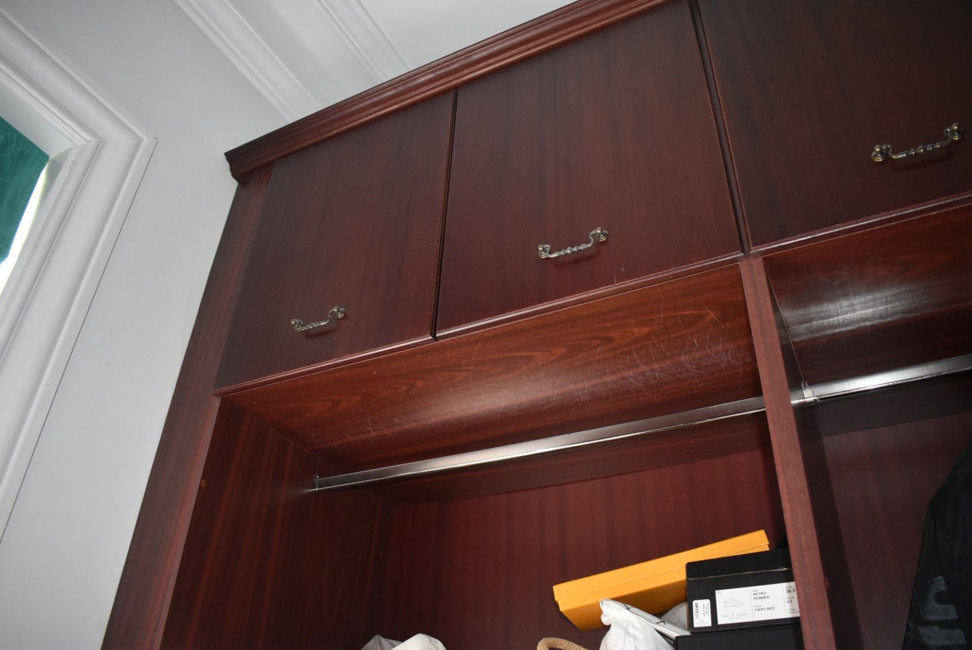 Selection of Mahogany Walk-In Wardrobe Units With Drawer Units and Dresser - NO VAT! - Image 10 of 24