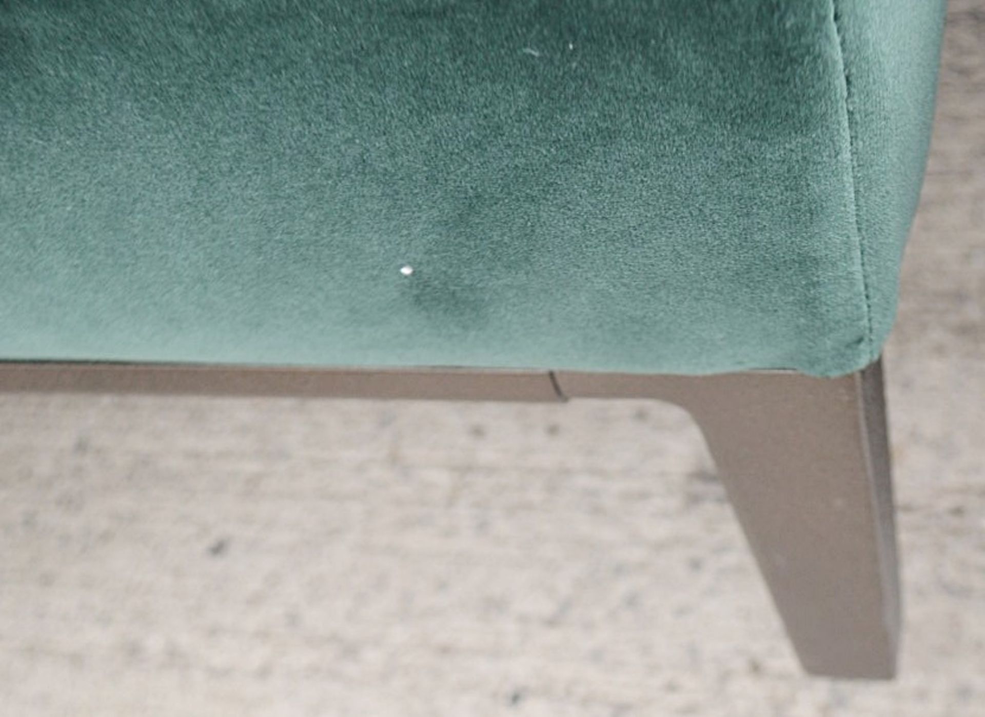 2 x B&B Italia MAXALTO Luxury Sofa Sections Both Upholstered In Rich Dark Green Velvet - RRP £7,248 - Image 12 of 13
