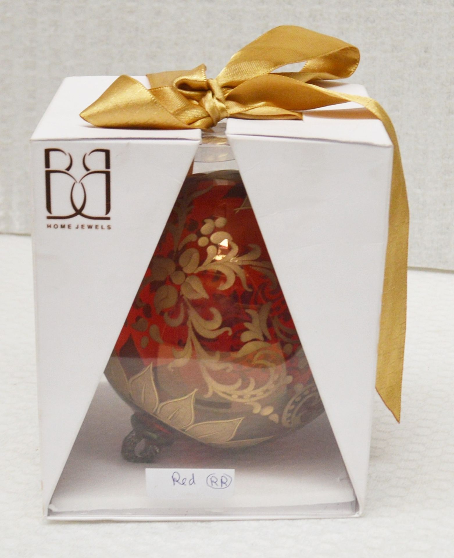 1 x BALDI 'Home Jewels' Italian Hand-crafted Artisan Christmas Tree Decoration - RRP £124.00