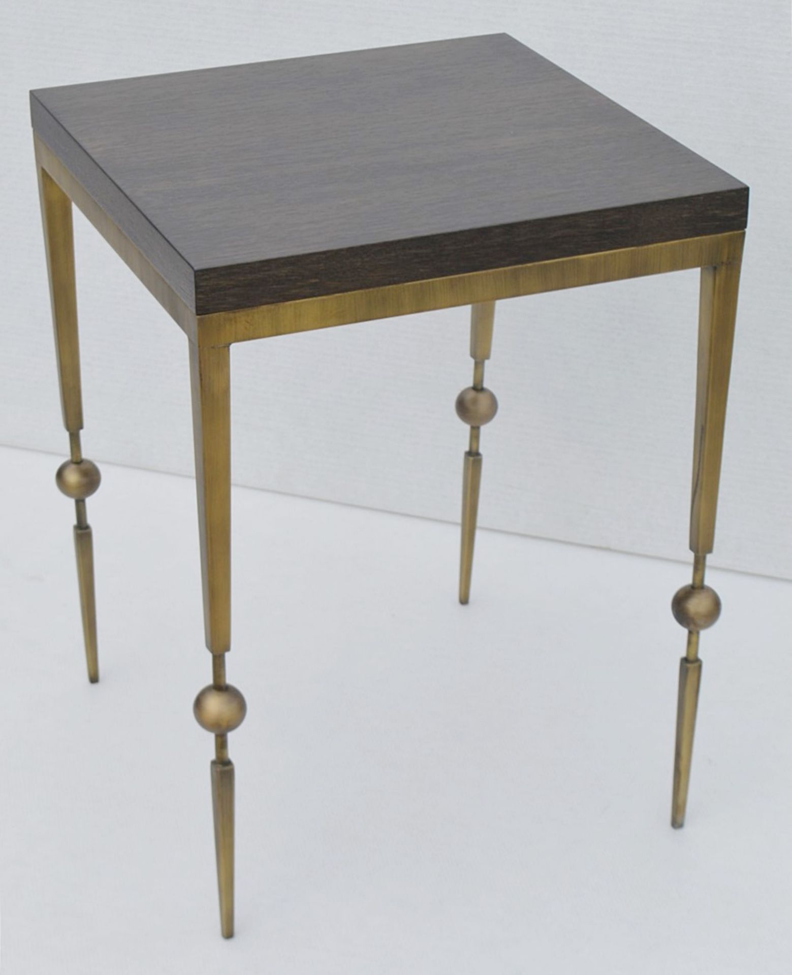 1 x JUSTIN VAN BREDA 'Sphere' Designer Occasional Table - Dimensions: H70 x W52 x D52cm - Ref: