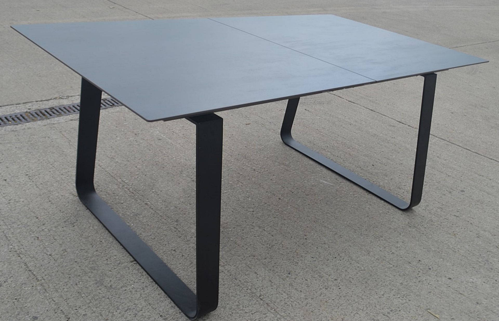 1 x LIGNE ROSET 'Vilna' Extending Dining Table With Grey Anthracite Top - Original RRP £2,429 - Image 2 of 8