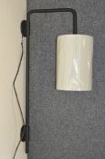 1 x CHELSOM Commercial Hotel Wall Light In A Black Powder Coated Finish - Unused Boxed Stock -