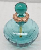 1 x BALDI 'Home Jewels' Italian Hand-crafted Artisan Ottanio Crystal Perfume Bottle & Stick -