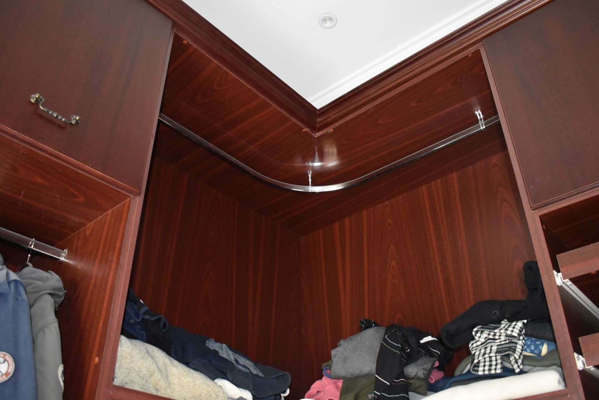 Selection of Mahogany Walk-In Wardrobe Units With Drawer Units and Dresser - NO VAT! - Image 19 of 24