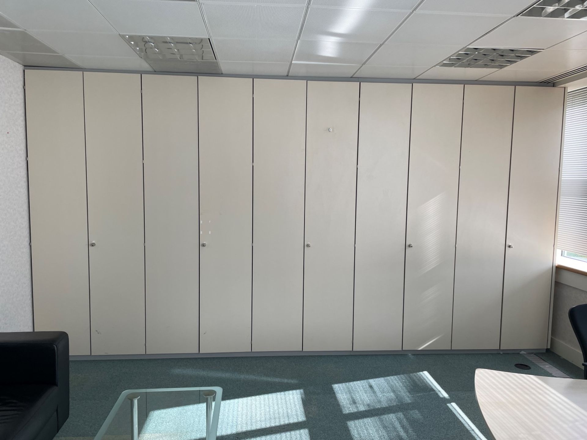 5 x Double Doors Storage Units - Each Measures W50 x H260 x D38cm - Ref: ED159C - To Be Removed From