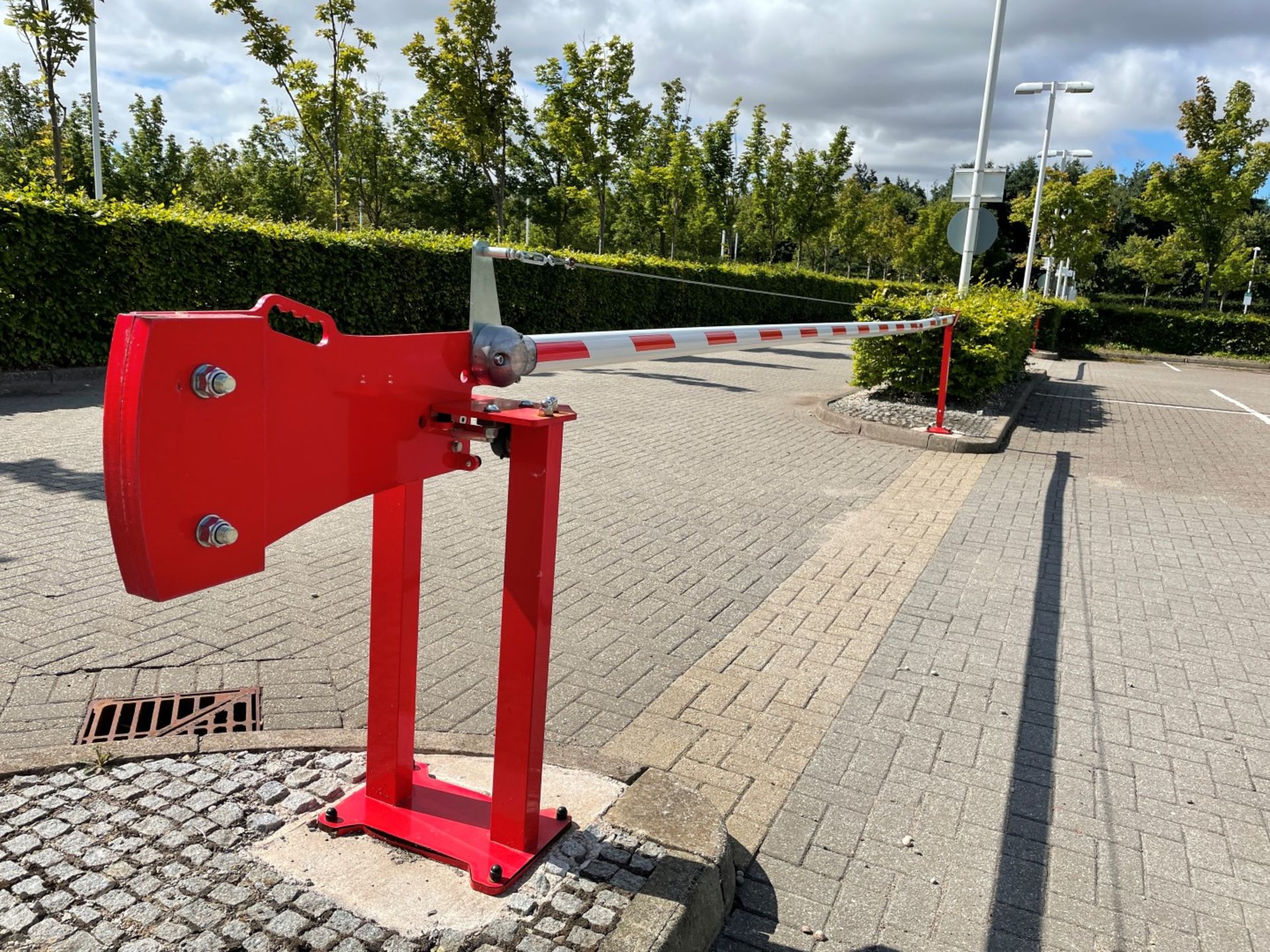 4 x Car Park Barriers - Each Measure 7-Metres Across, 90cm High - To Be Removed From An Executive - Image 16 of 16