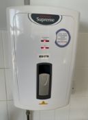 1 X HEATRAE SADIA 'Supreme' Water Boiler - Lot Also Includes A Kimberley Clark Paper Towel Dispenser