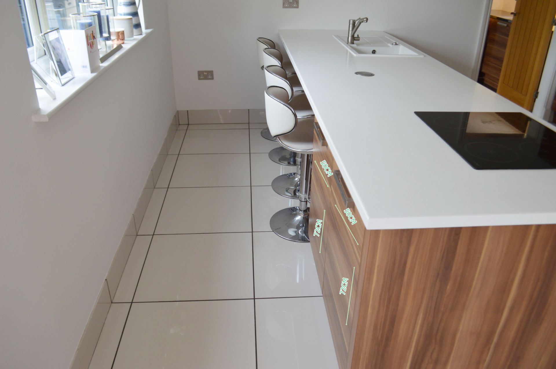 1 x Contemporary Bespoke Fitted Kitchen And Utilty Room  With Integrated Neff Branded Appliances, - Image 7 of 32