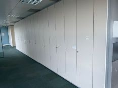 22-Door Bank Of Units - Covering A Total Area Of 11.4 Metres Accross - Ref: ED219