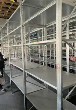 Monday 27th: Galvanised Warehouse Shelving, Job Lots of Lighting, Medical Beds, Wowee, Racking, Shoes, Desks, Thermhex Insulation, Treadmills