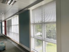 Job Lot 13 x Office Window Blinds - To Be Removed From The 2nd Floor Of An Executive Office -