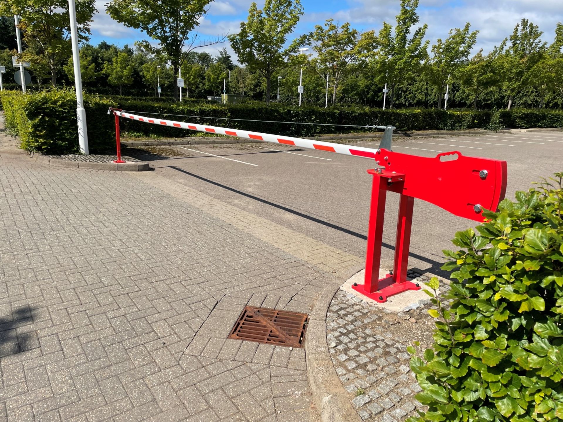 4 x Car Park Barriers - Each Measure 7-Metres Across, 90cm High - To Be Removed From An Executive - Image 15 of 16