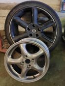 2 x Alloy Wheels - CL682 - Location: Bedford NN29