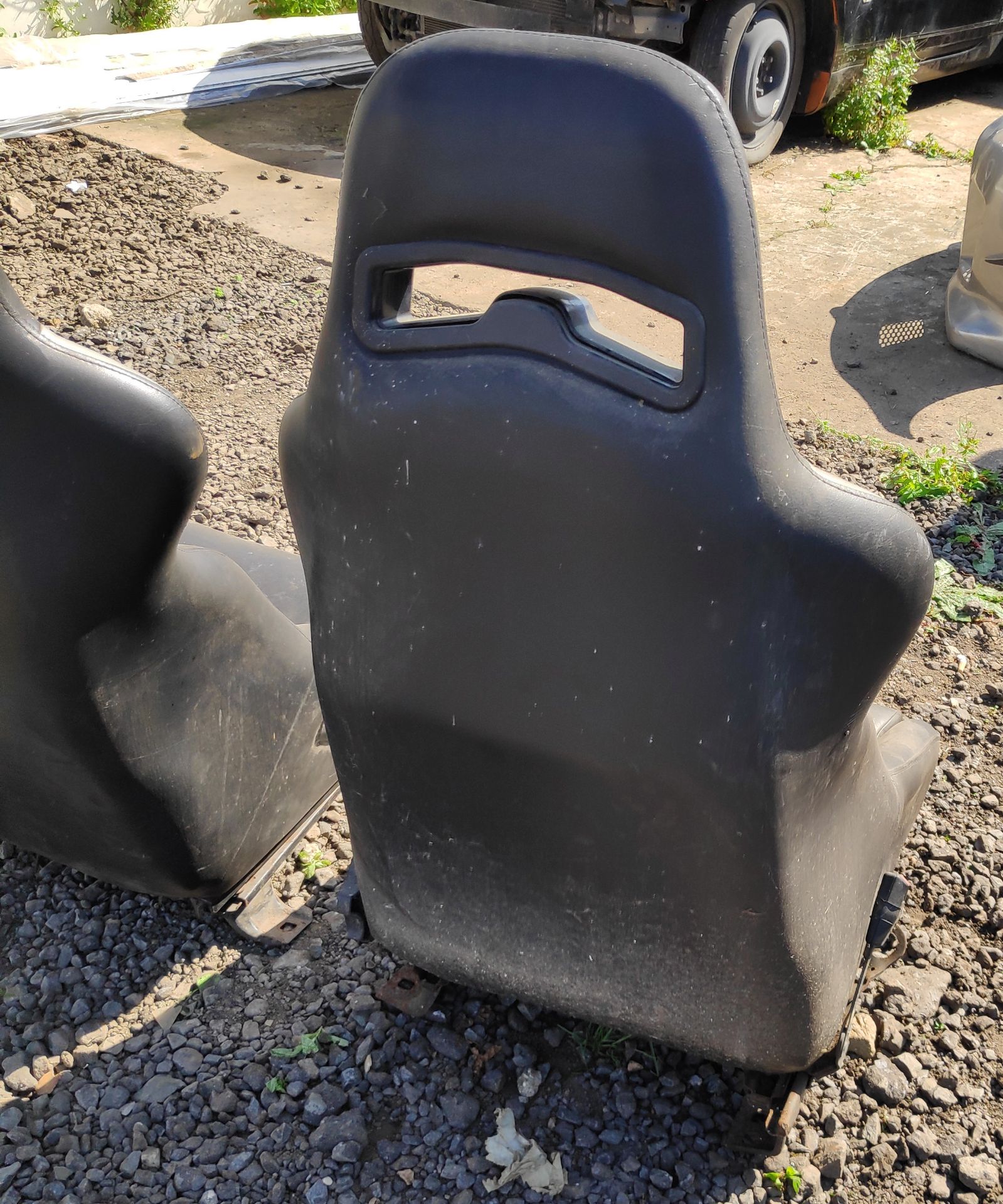 2 x Konig Seats With Ford Sierra Cosworth Rails - CL682 - Location: Bedford NN29 - Image 8 of 14