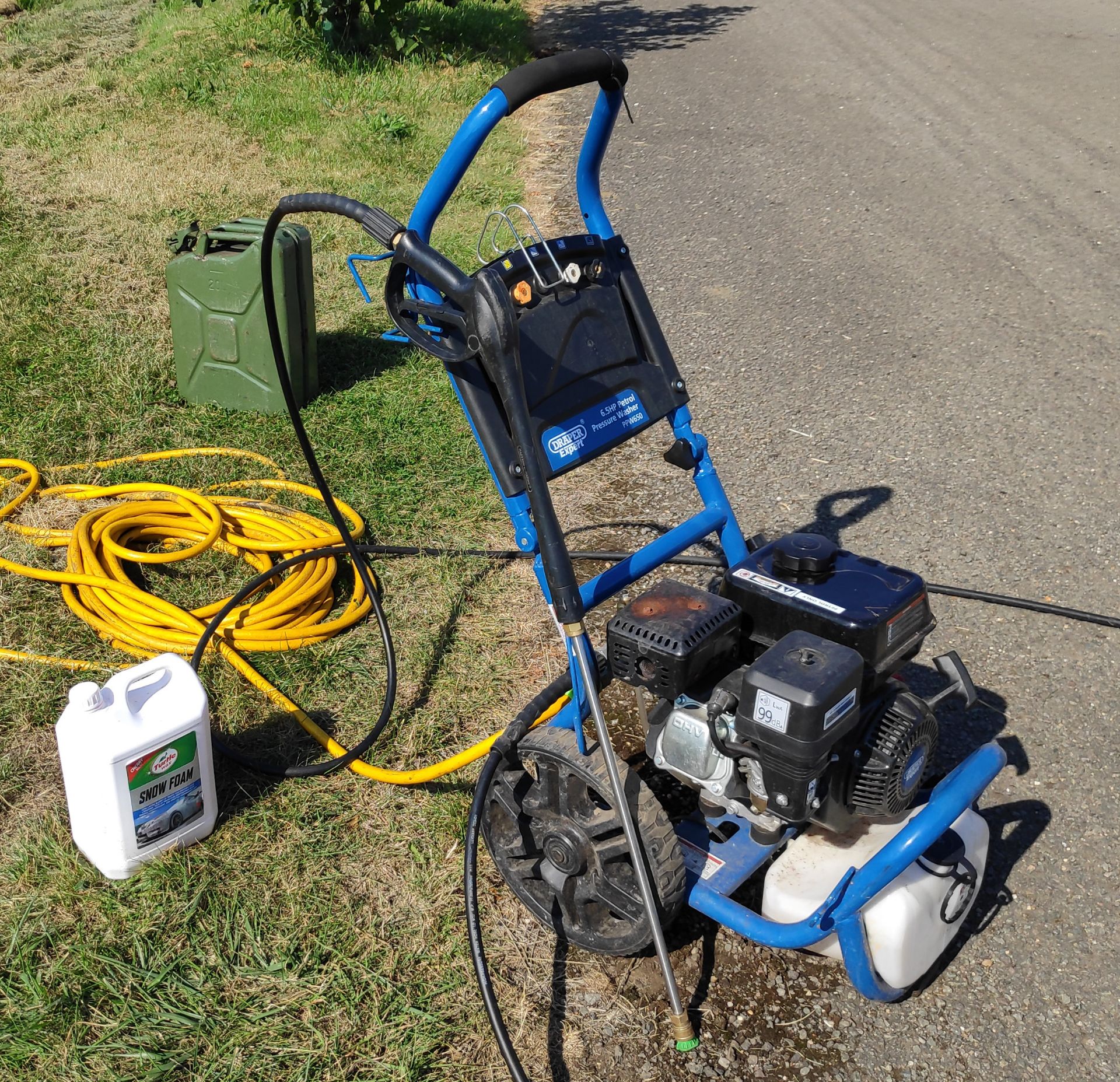 1 x Draper Expert 6.5Hp Petrol Pressure Washer PPW650 - CL682 - Location: Bedford NN29 - Image 5 of 10