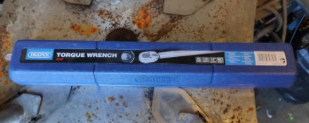 1 x Draper 30357 1/2" Torque Wrench - New/Unused - CL682 - Location: Bedford NN29