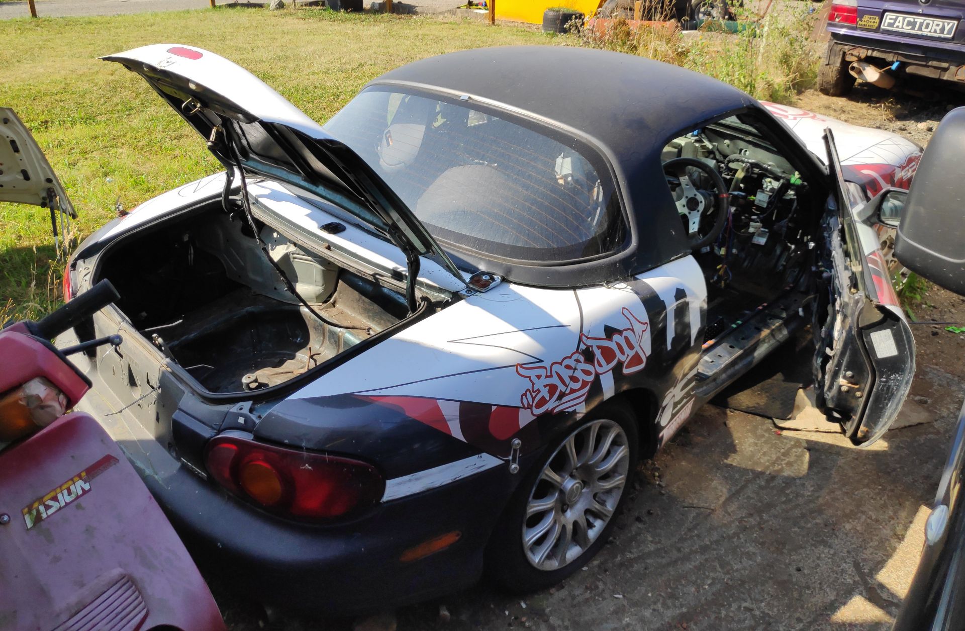 1 x Mazda MX5 Drift Car - CL682 - Location: Bedford NN29 - Image 19 of 20