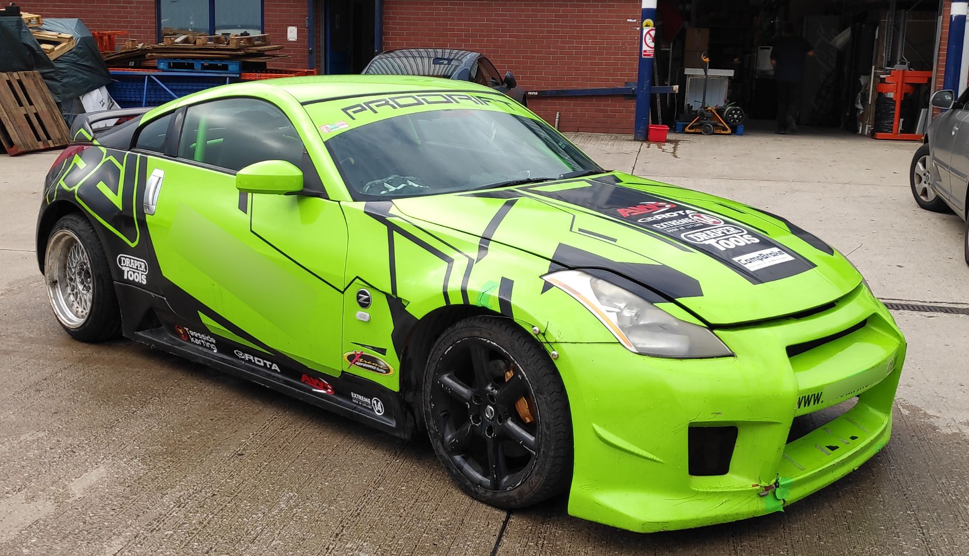 1 x Drift Spec Nissan 350Z - Ref: GreenMachine - CL682 - Location: Altrincham WA14