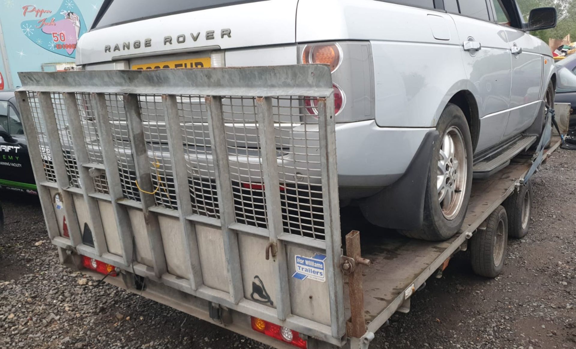 1 x Ifor Williams Twin-Axle Car Transporter Trailer With Winch - CL683 - Location: Bedford NN29 - Image 2 of 8