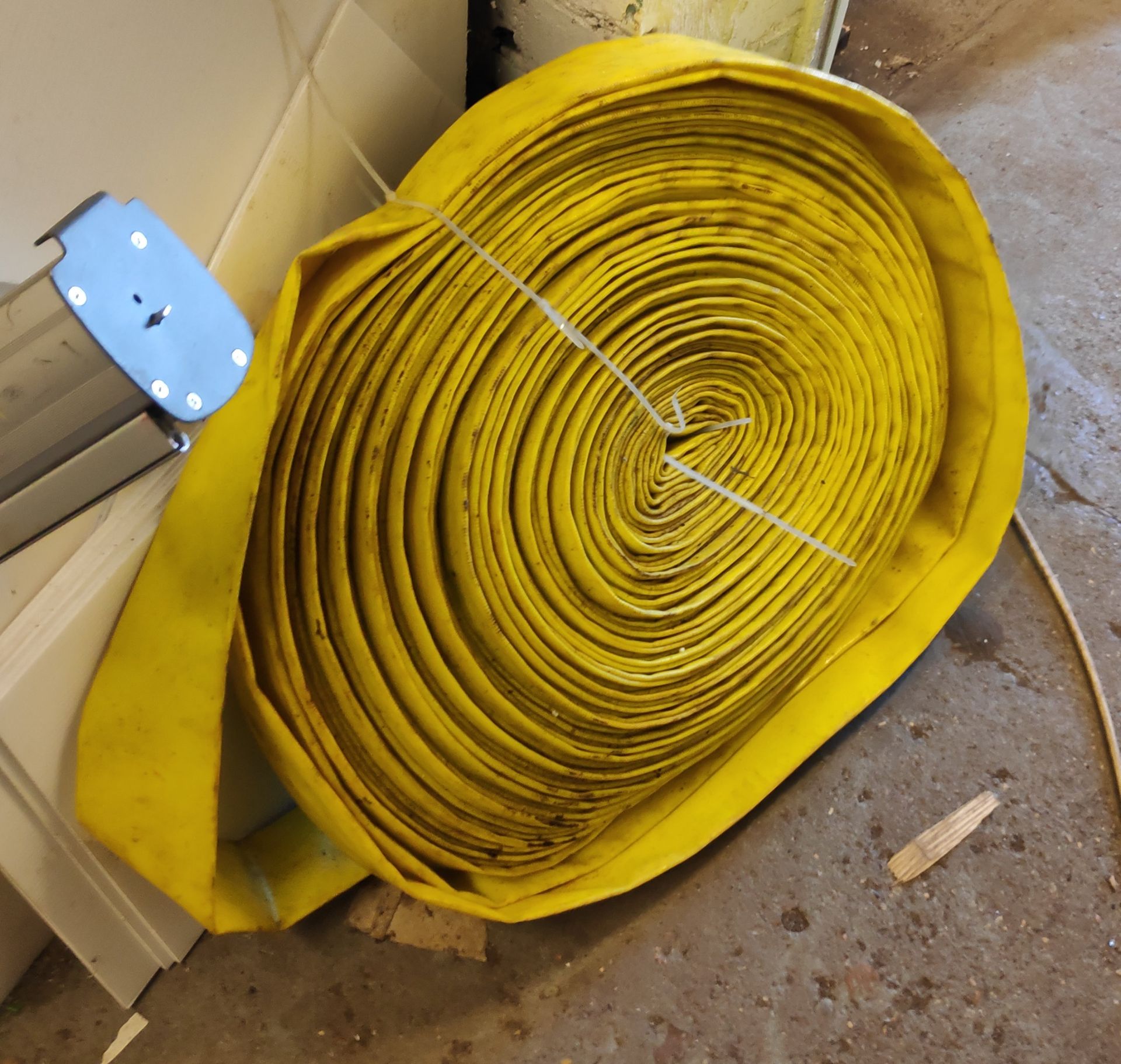 3 Rolls of Yellow 2 Inch High Pressure Hose - CL682 - Location: Bedford NN29