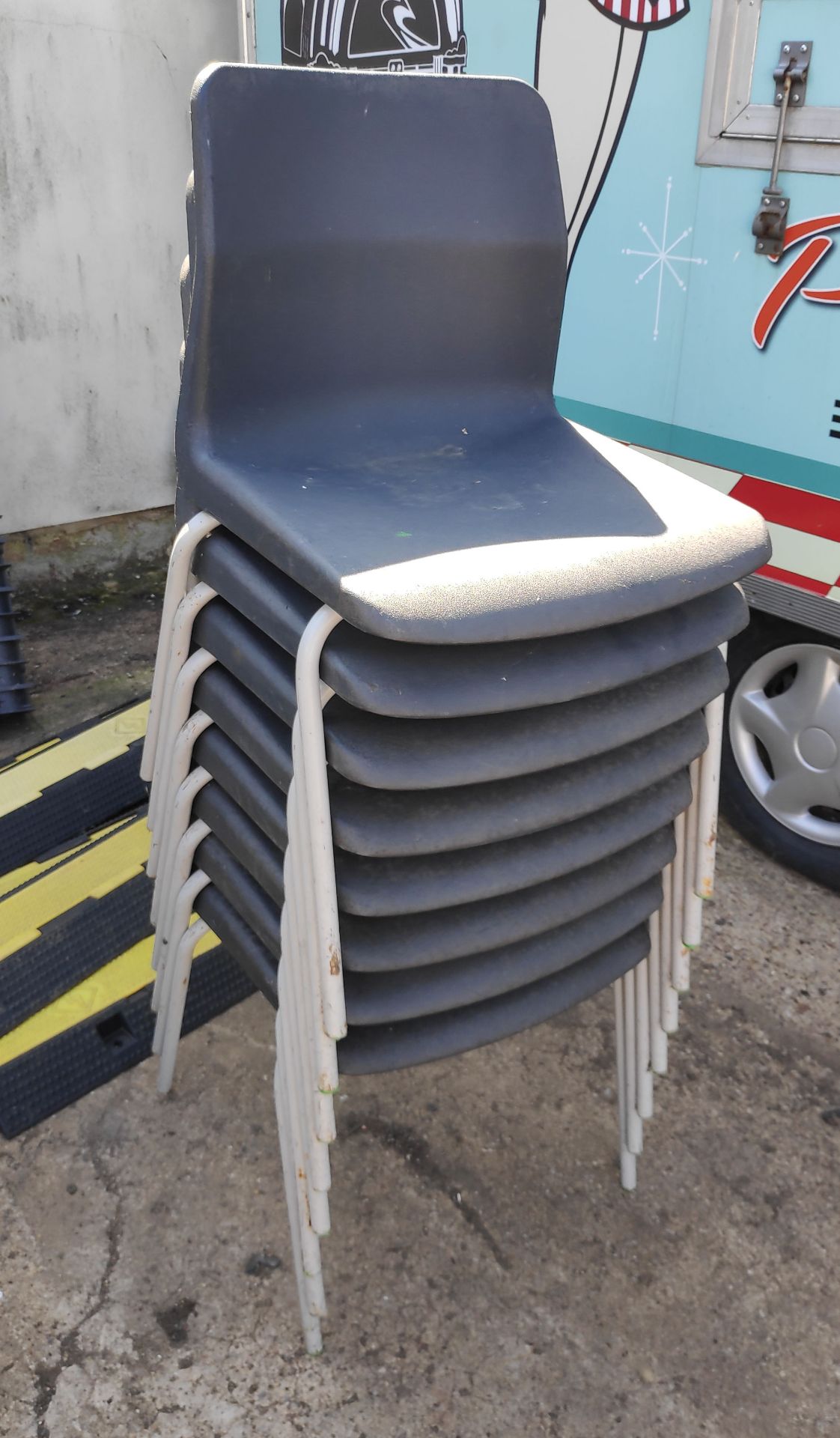 24 x Stackable Chairs - CL682 - Location: Bedford NN29 - Image 2 of 2