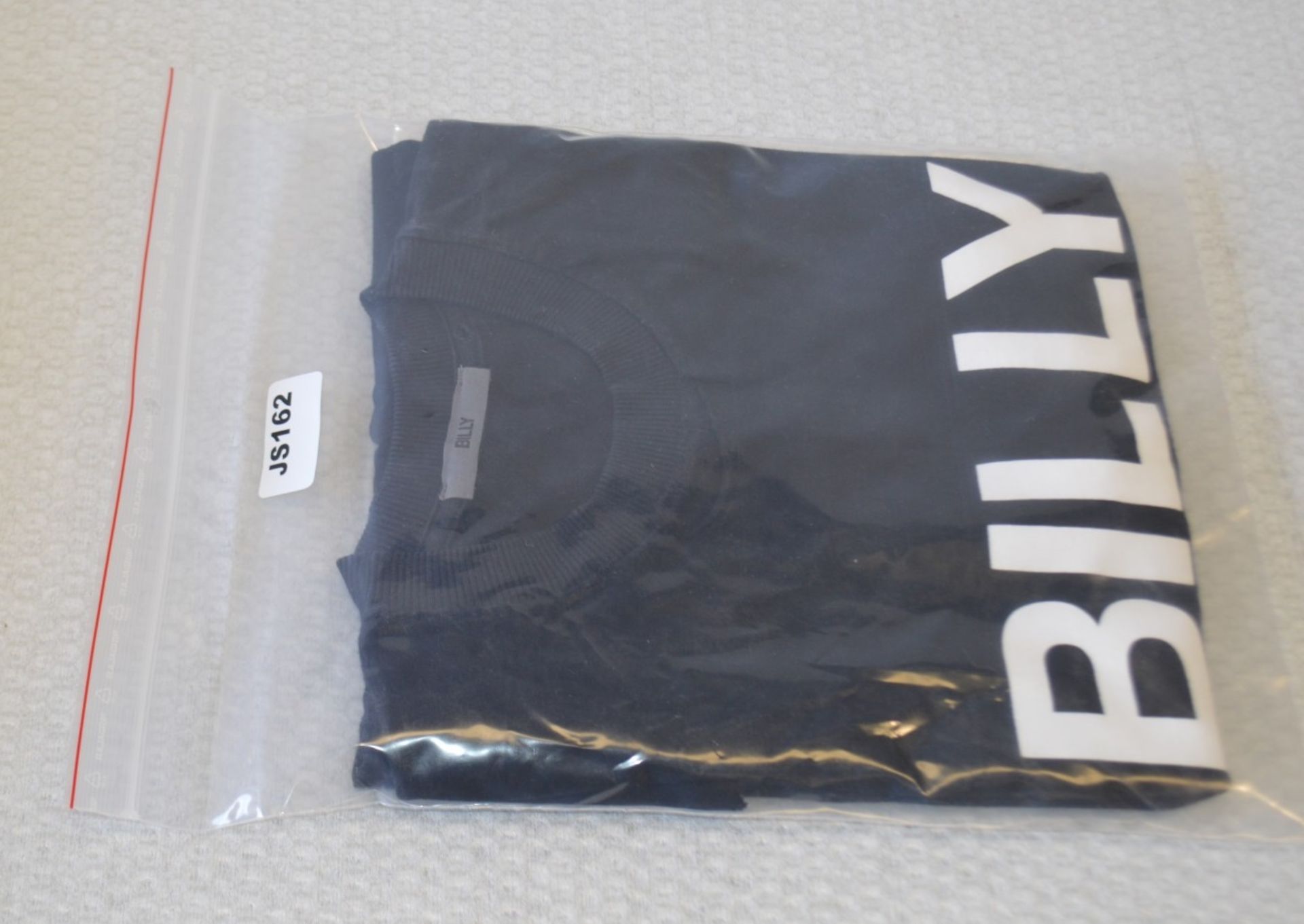 1 x Men's Genuine Billy Designer Distressed T-Shirt In Black "Billy" - SIZE: LARGE - Image 3 of 8