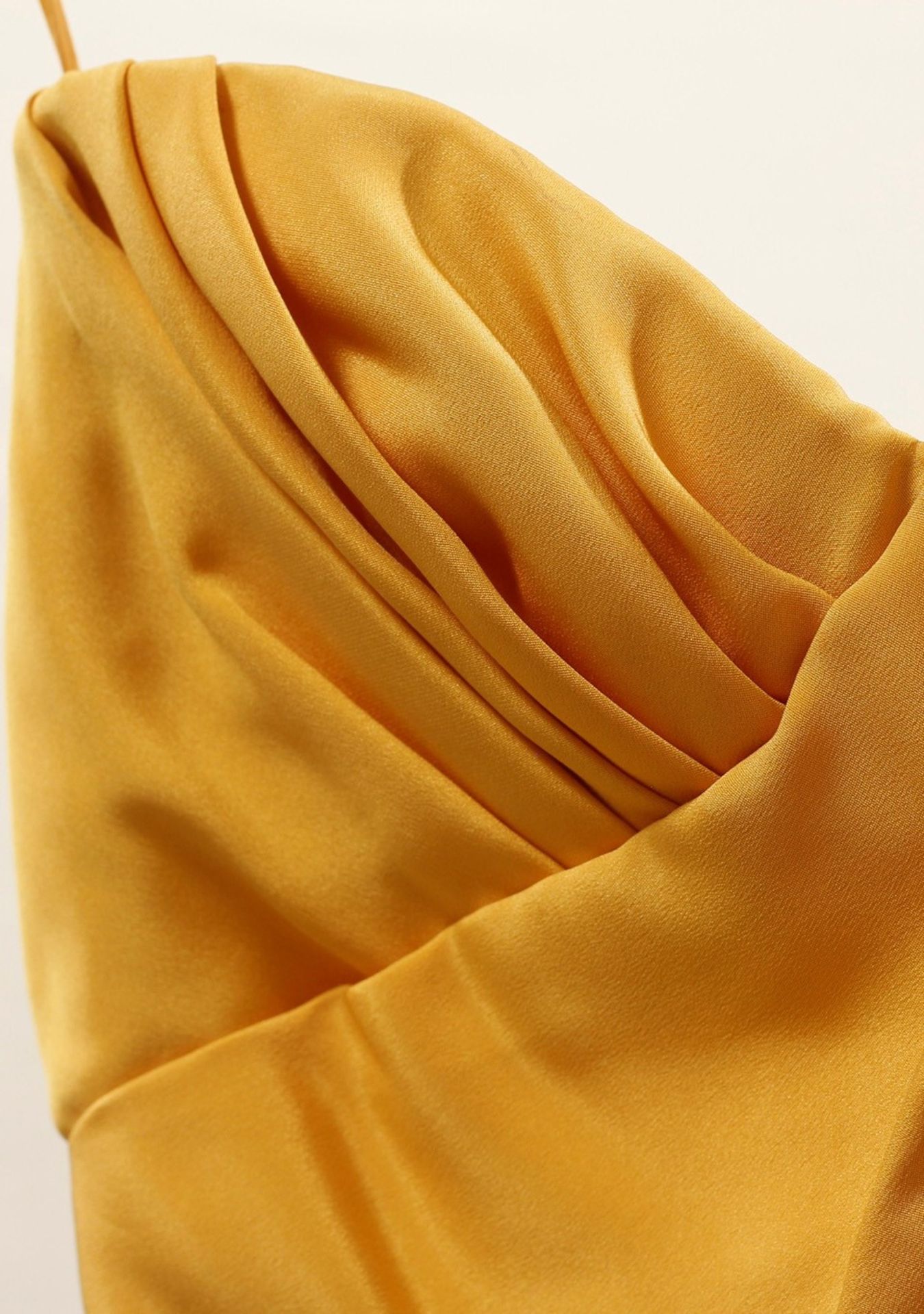 1 x Boutique Le Duc Yellow Dress - Size: 8 - Material: 100% Silk - From a High End Clothing Boutique - Image 5 of 7