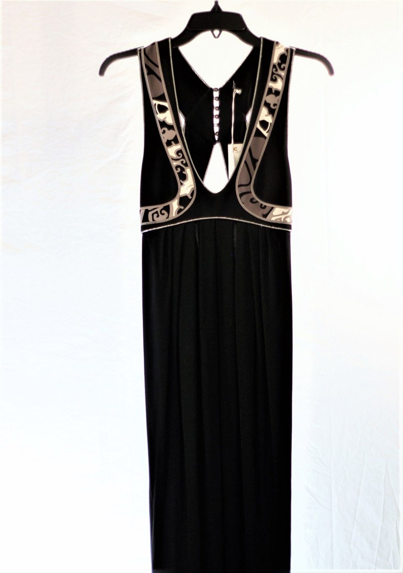 1 x Leonard Paris Black Dress - Size: 10 - Material: 100% Silk - From a High End Clothing Boutique - Image 2 of 8