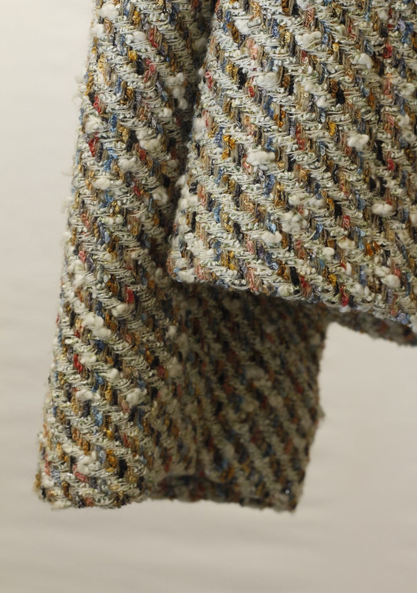 1 x Anne Belin Multicolour Tweed Jacket - Size: 24 - Material: 50% Polyacrylic, 25% Viscose, 25% - Image 4 of 6