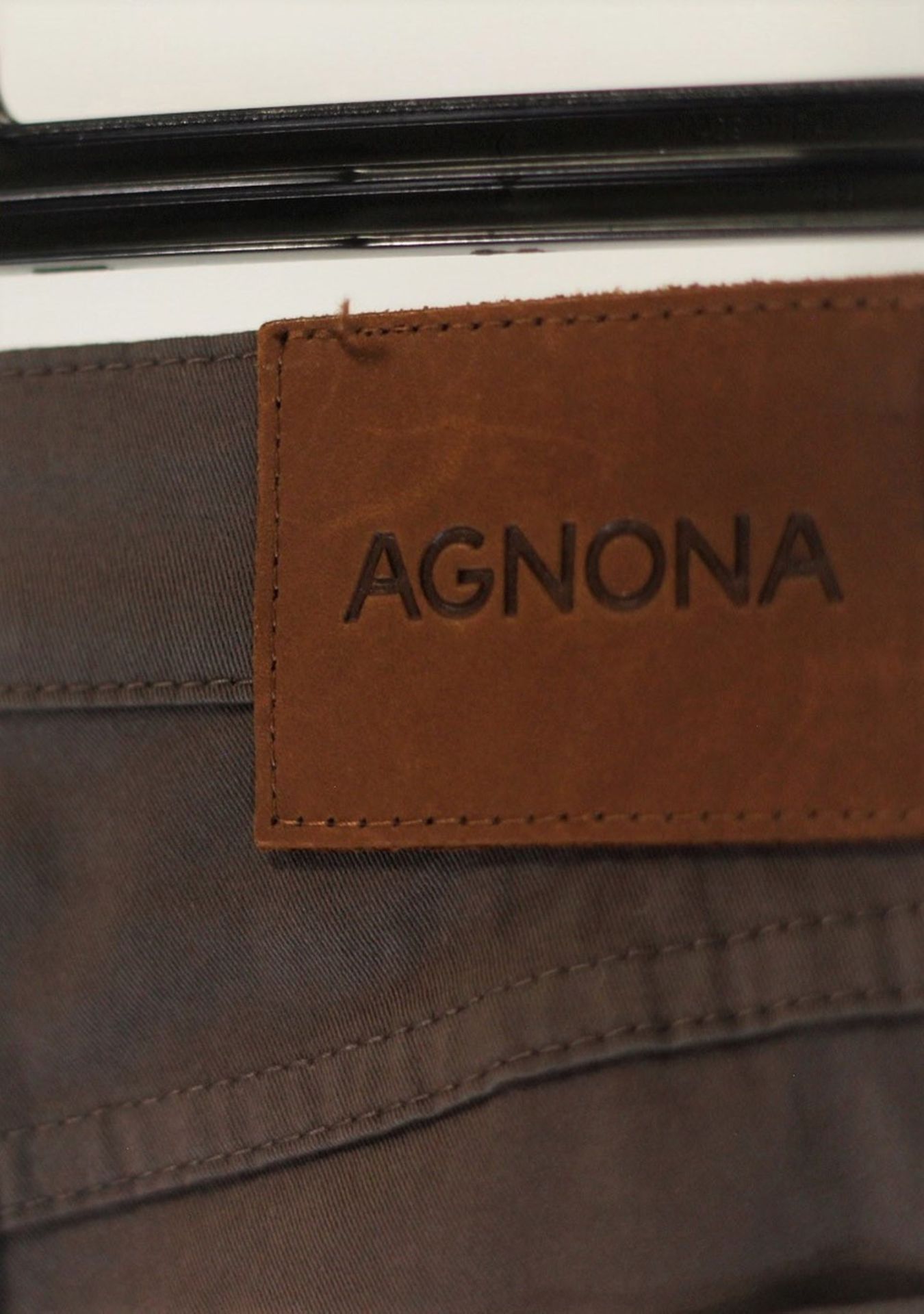 1 x Agnona Brown Jeans - Size: 12 - Material: 98% Cotton, 2% Elastane. Lining 100% Cotton - From a - Image 4 of 6