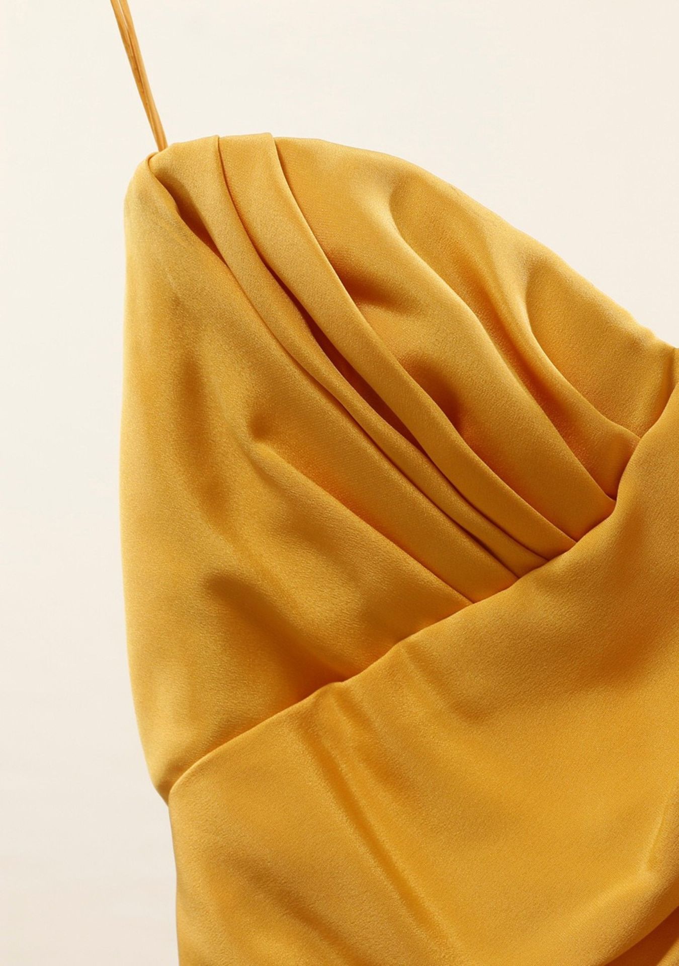 1 x Boutique Le Duc Yellow Dress - Size: 8 - Material: 100% Silk - From a High End Clothing Boutique - Image 2 of 7