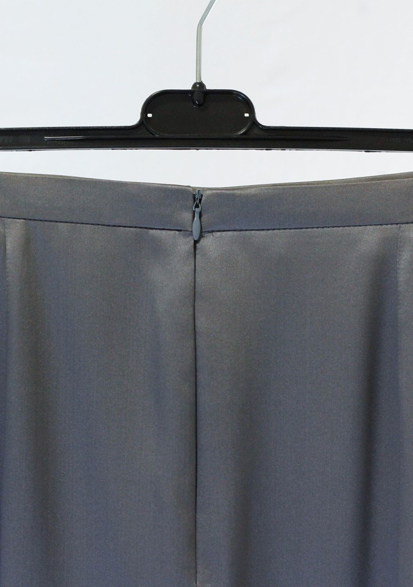 1 x Anne Belin Purple Grey Skirt - Size: 12 - Material: 100% Silk - From a High End - Image 13 of 16