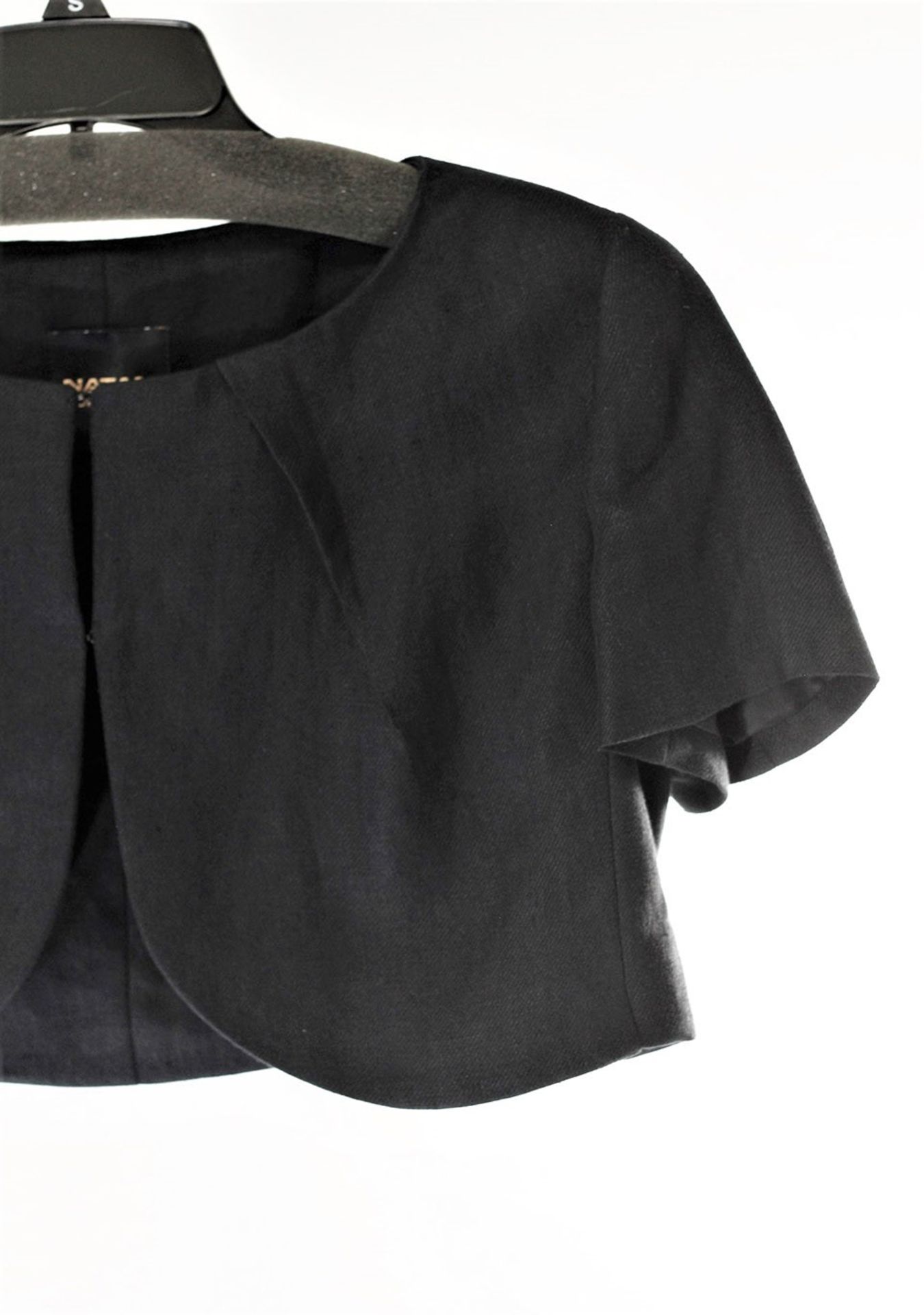 1 x Natan Black Bolero - Size: 10 - Material: 100% Linen - From a High End Clothing Boutique In - Image 4 of 10