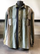 1 x Men's Genuine J W Anderson Designer Long Sleeve Striped Shirt - Size: Large - Original RRP £490