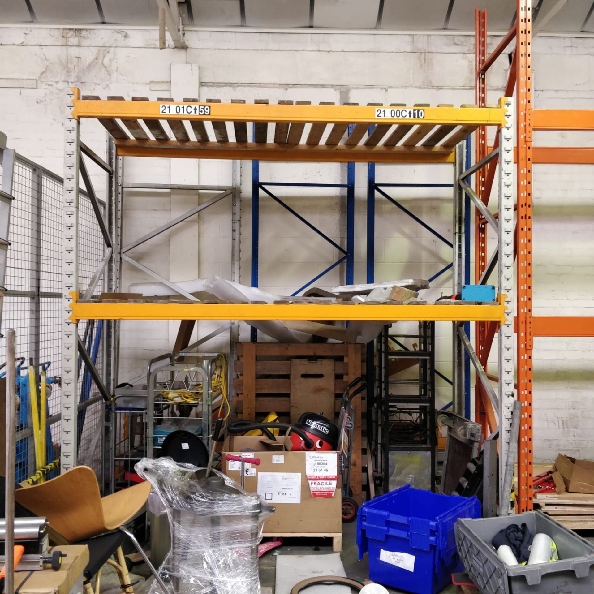 7 x Bays of Assort Pallet Racking - Includes 10 Uprights and 15 Crossbeams - Ref: MPC - CL011 - - Image 3 of 7